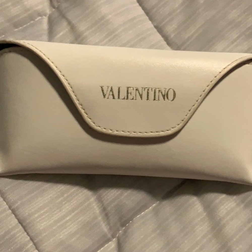 Valentino Black and Silver Studded Sunglasses - Picture 7 of 10